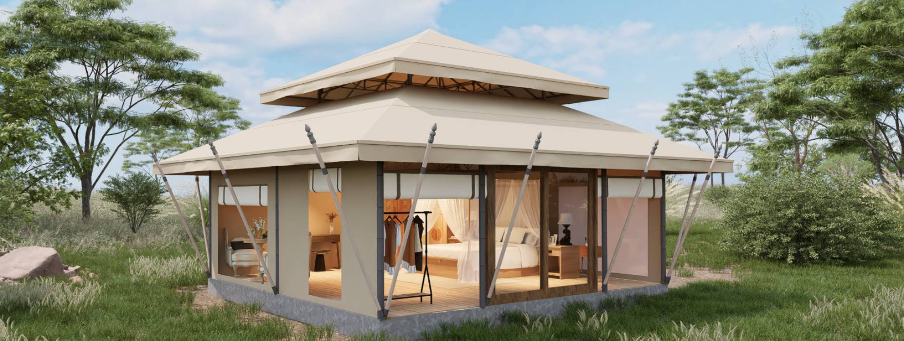 武夷山市户外野奢帐篷